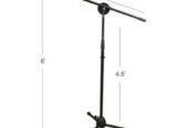 Microphone Stand Adjustable Mic Stand & Boom