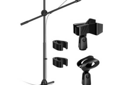 Microphone-Stand-Adjustable-Mic-Stand-Boom-in-Sri-Lanka@ido.lk_
