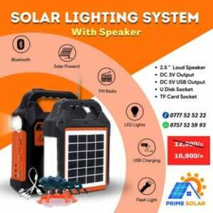 Solar Lighting Kit with Speaker
